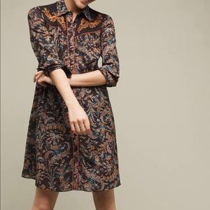 Anthropologie Holding Horses Escalante Shirtdress